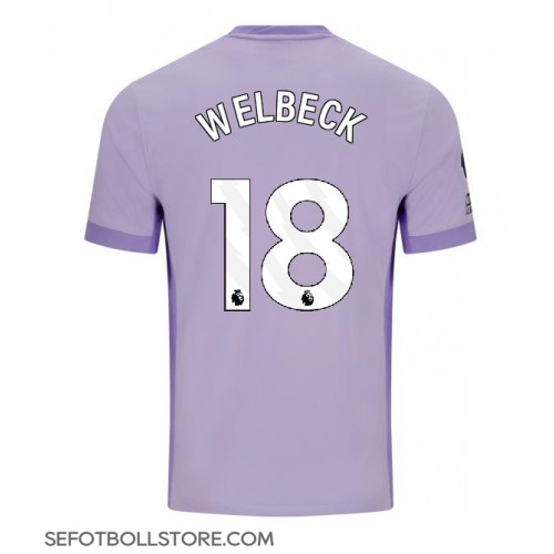 Brighton Danny Welbeck #18 Replika Bortatröja 2025-26 Kortärmad